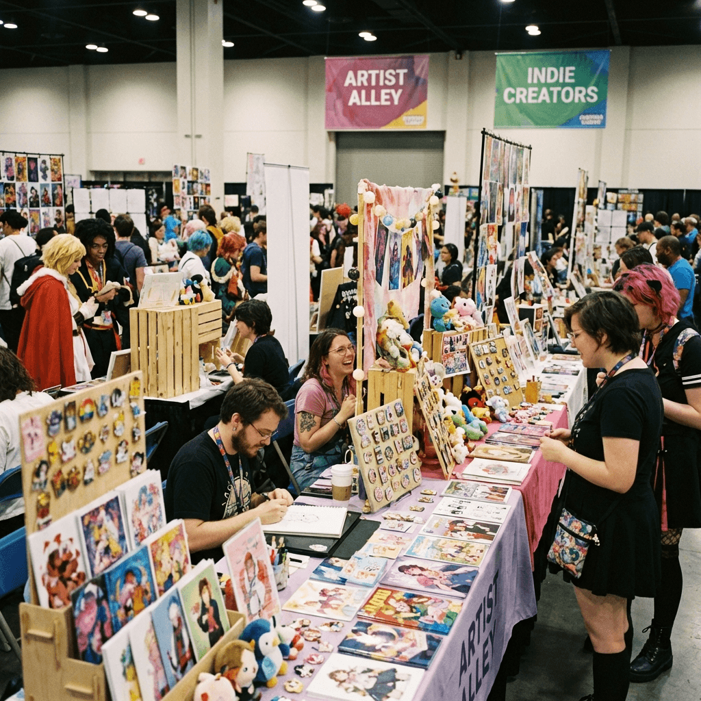 Artist Alley & Mercado Pop