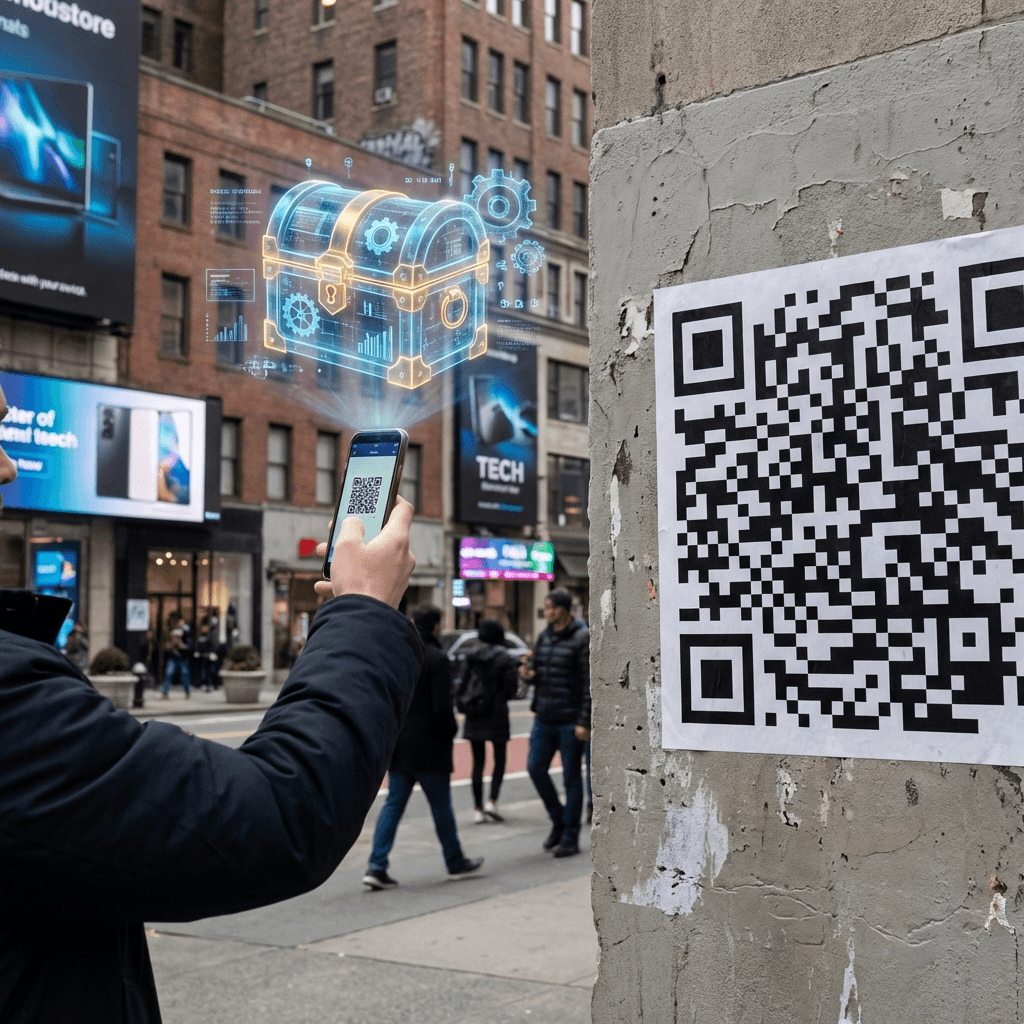 Caça ao Tesouro AR/QR